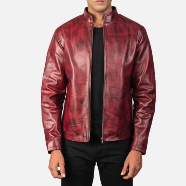 mens-burgendy-leather-jacket