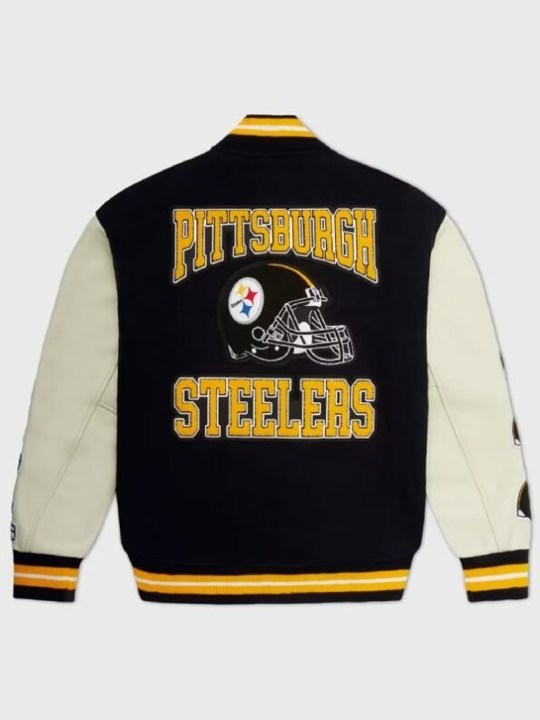 Unisex-Pittsburgh-Steelers-NFL-Letterman-Varsity-Jacket
