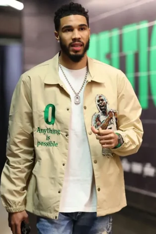 Boston Celtics Jayson Tatum Jacket