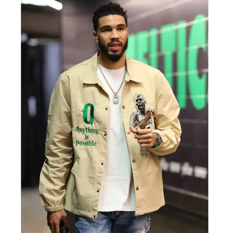 Boston Celtics Jayson Tatum Jacket