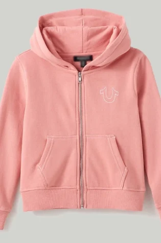 Pink True Religion Hoodie