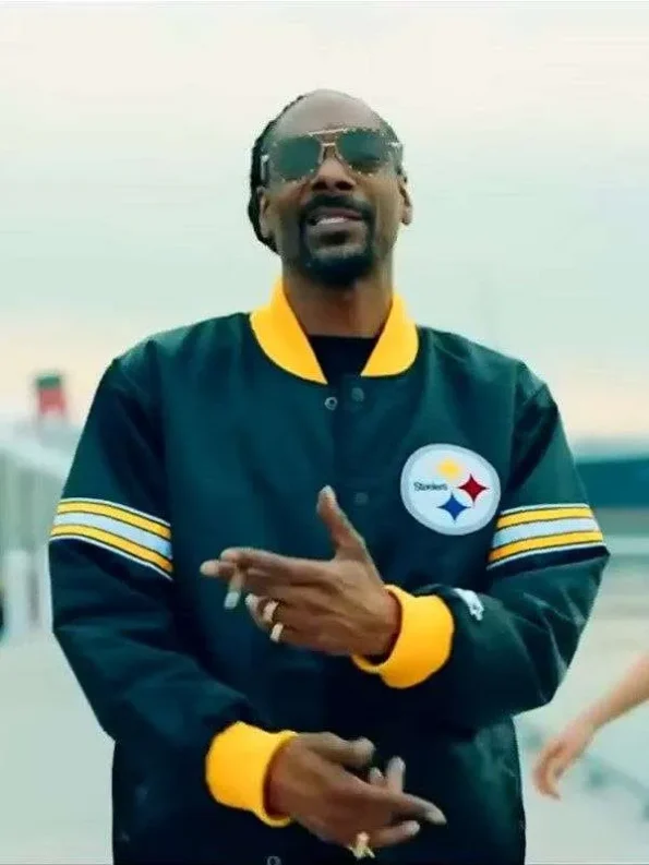 Back in The Game Snoop Steeler Varsity Jacket1