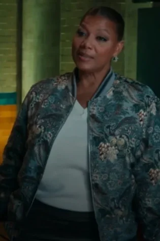 The Equalizer Robyn McCall Floral Bird Jacket