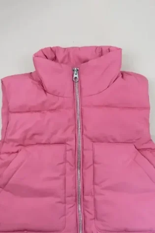 Enid Sinclair Wednesday 2022 Puffer Pink Vest