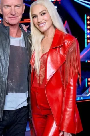 The Voice S26 Gwen Stefani Fringe Blazer