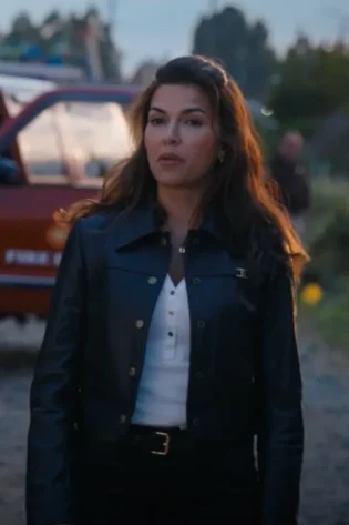 Tracker S02 Billie Matalon Black Leather Jacket