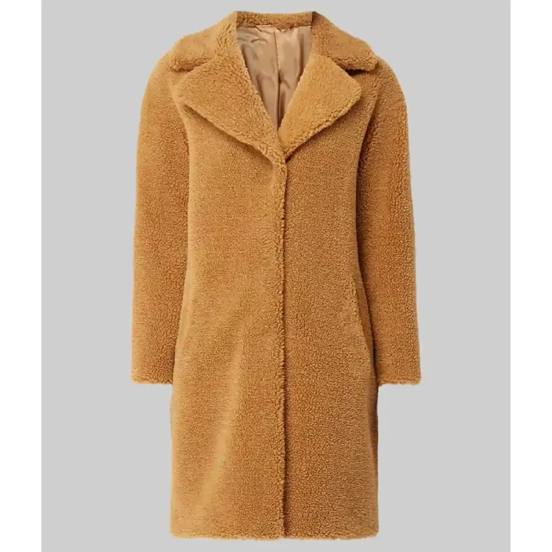 We Live in Time Almut Shearling Coat