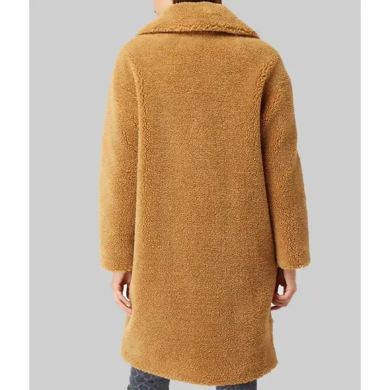 We Live in Time Almut Shearling Coat