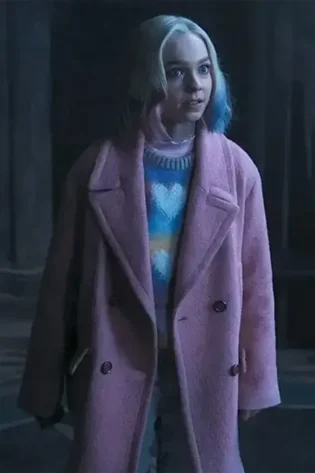 Enid Sinclair Pink Coat