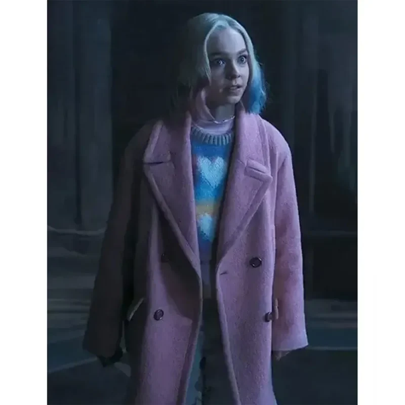 Enid Sinclair Pink Coat