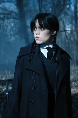 Wednesday Addams Trench Coat