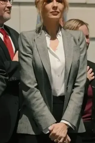 Yellowstone S05 Beth Dutton Grey Blazer