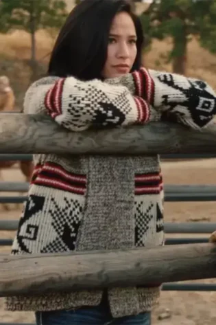 Yellowstone S05 Monica Dutton Cardigan