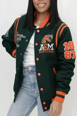 A&M University 1887 FAMU Varsity Jacket