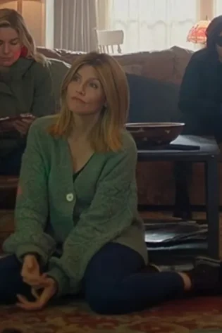 Bad Sisters S02 Sharon Horgan Green Cardigan