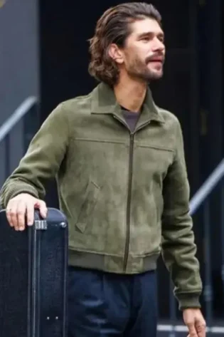 Ben Whishaw Suede Jacket