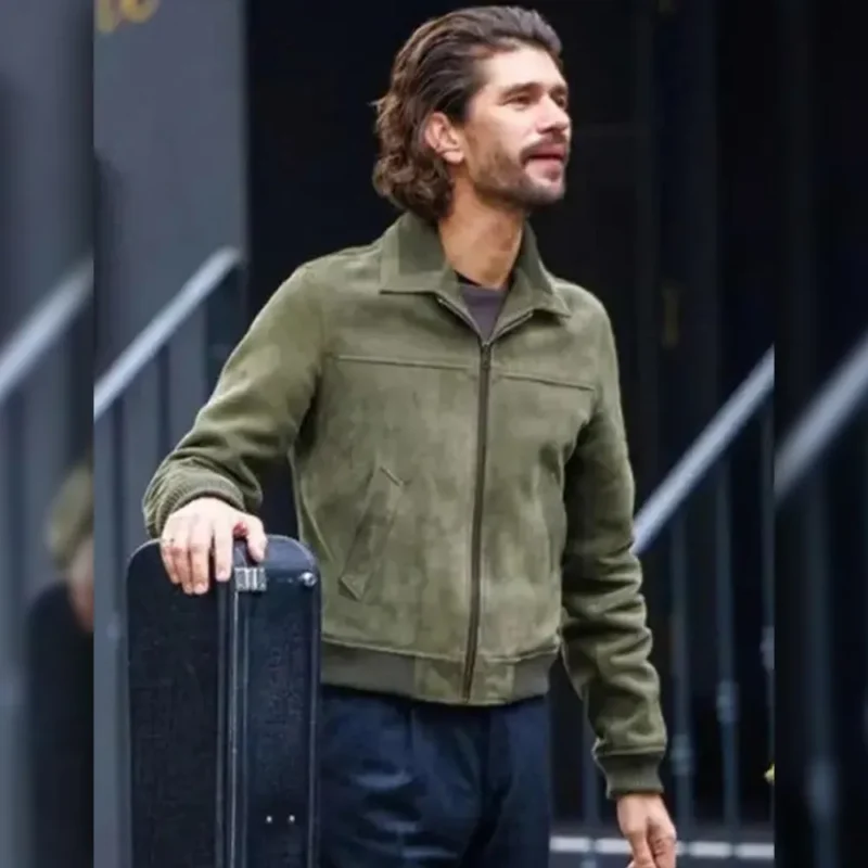 Ben Whishaw Suede Jacket