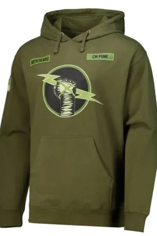 CM Punk Green Hoodie