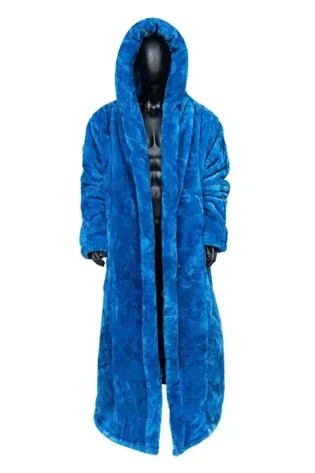 It’s My Ego Ice Cube Blue Fur Coat