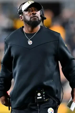 Mike Tomlin Black Sweatshirt