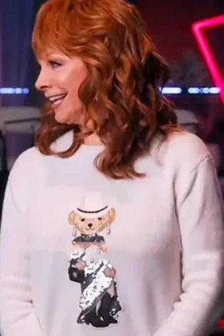 Reba McEntire Bear Sweater