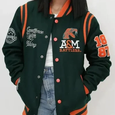 A&M University 1887 FAMU Varsity Jacket