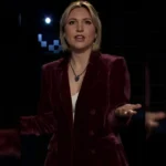 After Midnight Taylor Tomlinson Velvet Blazer