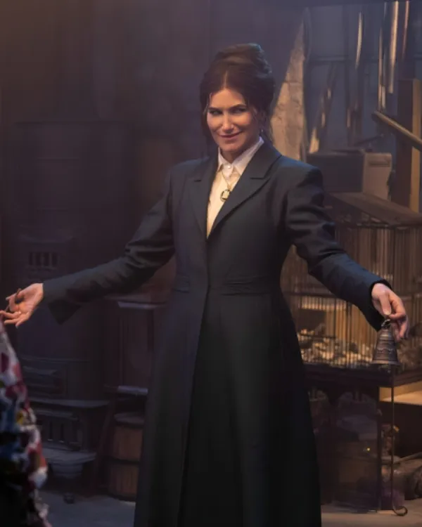 Agatha All Along 2024 Kathryn Hahn Coat - Image 3
