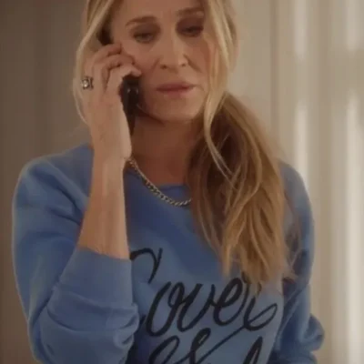And Just Like That Carrie Bradshaw Cover Girl Sweatshirt