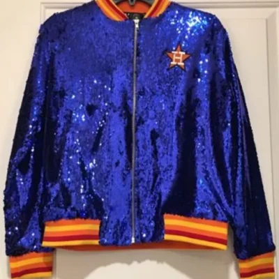 Astros Sequin Jacket