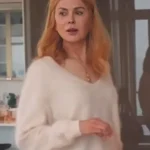Babygirl 2024 Nicole Kidman White Sweater