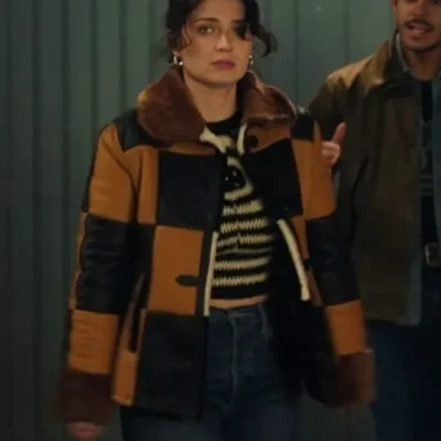 Bad Sisters S02 Becka Garvey Shearling Jacket