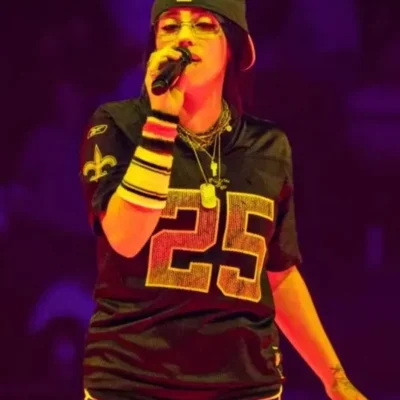 Billie Eilish Hit Me Hard And Soft Tour Black 25 Jersey