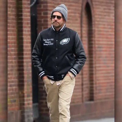 Bradley Cooper NYC Eagles Jacket
