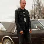Breaking Bad Jesse Pinkman Black Leather Jacket