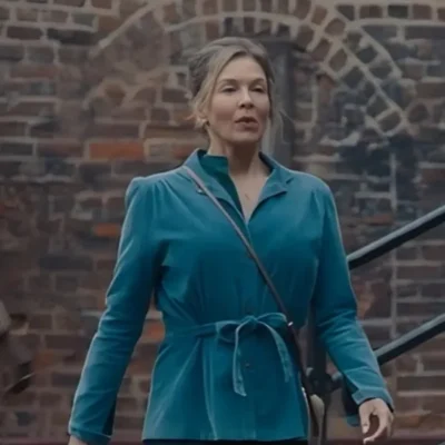 Bridget Jones Mad About the Boy Renée Zellweger Belt Jacket