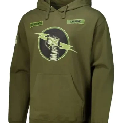 CM Punk Green Hoodie