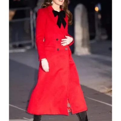 Christmas Carol Service 2024 Kate Middleton Red Coat