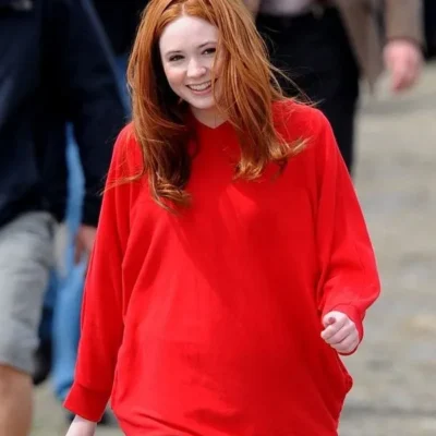 Doctor Who S05 Amy Pond Red Hoodie