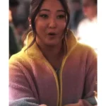 Emily In Paris S04 Ashley Park Ombre Fleece Jacket