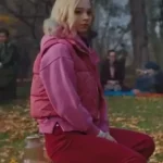 Wednesday S02 Enid Sinclair Pink Vest