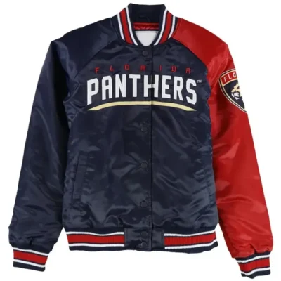 Florida Panthers Hometown Varsity Satin Jacket