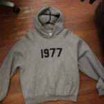 Gray Essentials 1977 Hoodie