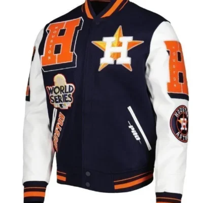 Houston Astros Standard Navy Varsity Jacket