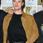 Joseph Quinn The Fantastic Four First Steps Brown Leather Jacket