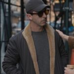 Succession Season 04 Kendall Roy Shearling Jacket