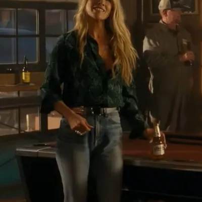 Landman Angela Norris Snake Shirt