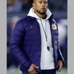 Marcus Freeman Notre Dame Jacket