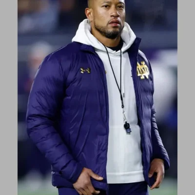 Marcus Freeman Notre Dame Jacket