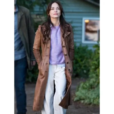 Murder in a Small Town Cassandra Lee Leather Coat